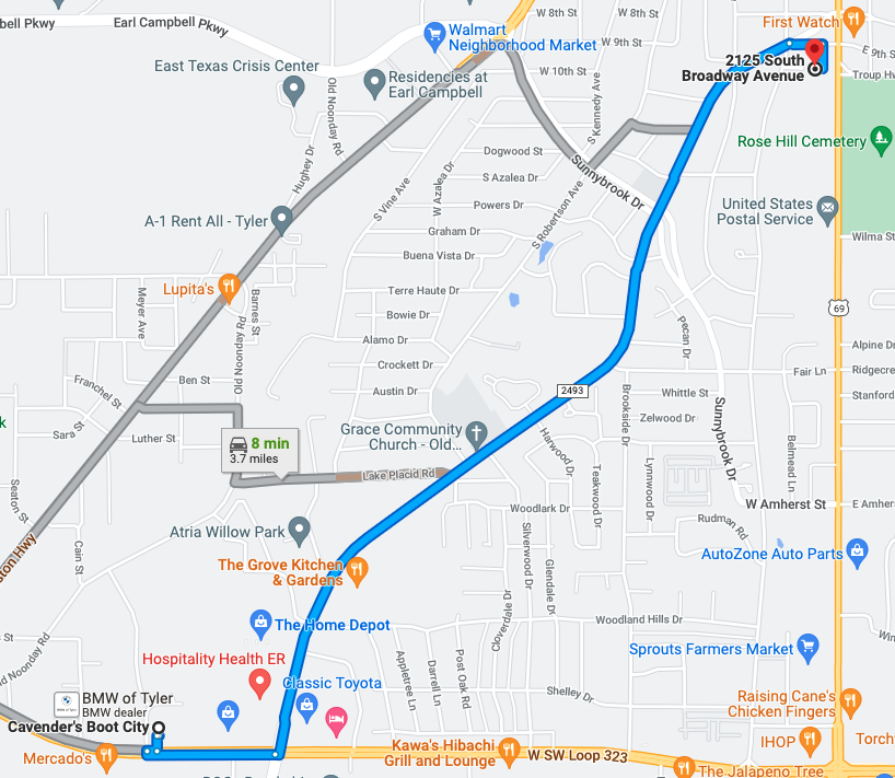 Map to Temporary Location