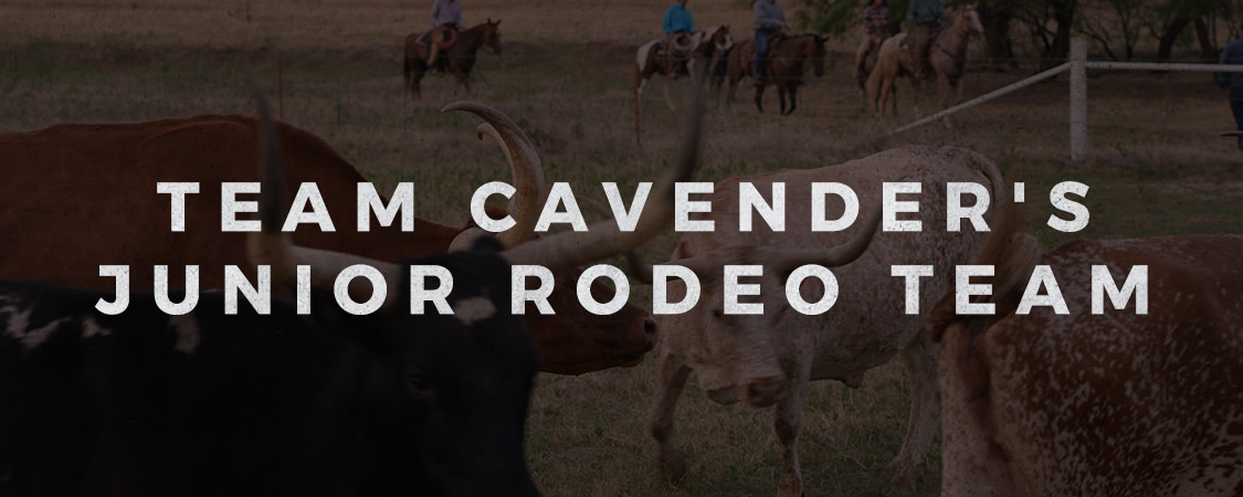Team Cavender's Junior Rodeo Team