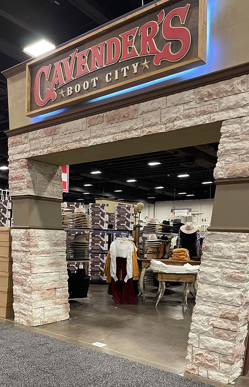 Cavender’s San Antonio Stock Show & Rodeo Booth